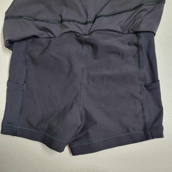 Lululemon High-Rise Lined Mini Skirt Black/ White. - Picture 10 of 12